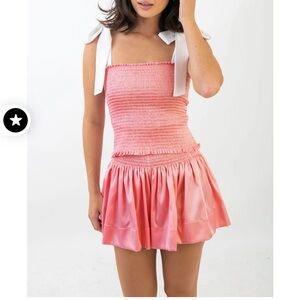 Pink Koch Skort